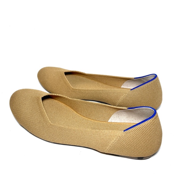 Rothy's The Flat Lemon drop Knit Fabric Slip On Casual Ballet Flats - Picture 4 of 11